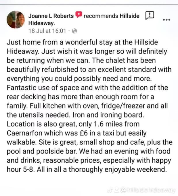 Cosy Hideaway Lodge In Glan Gwna Caeathro 外观 照片